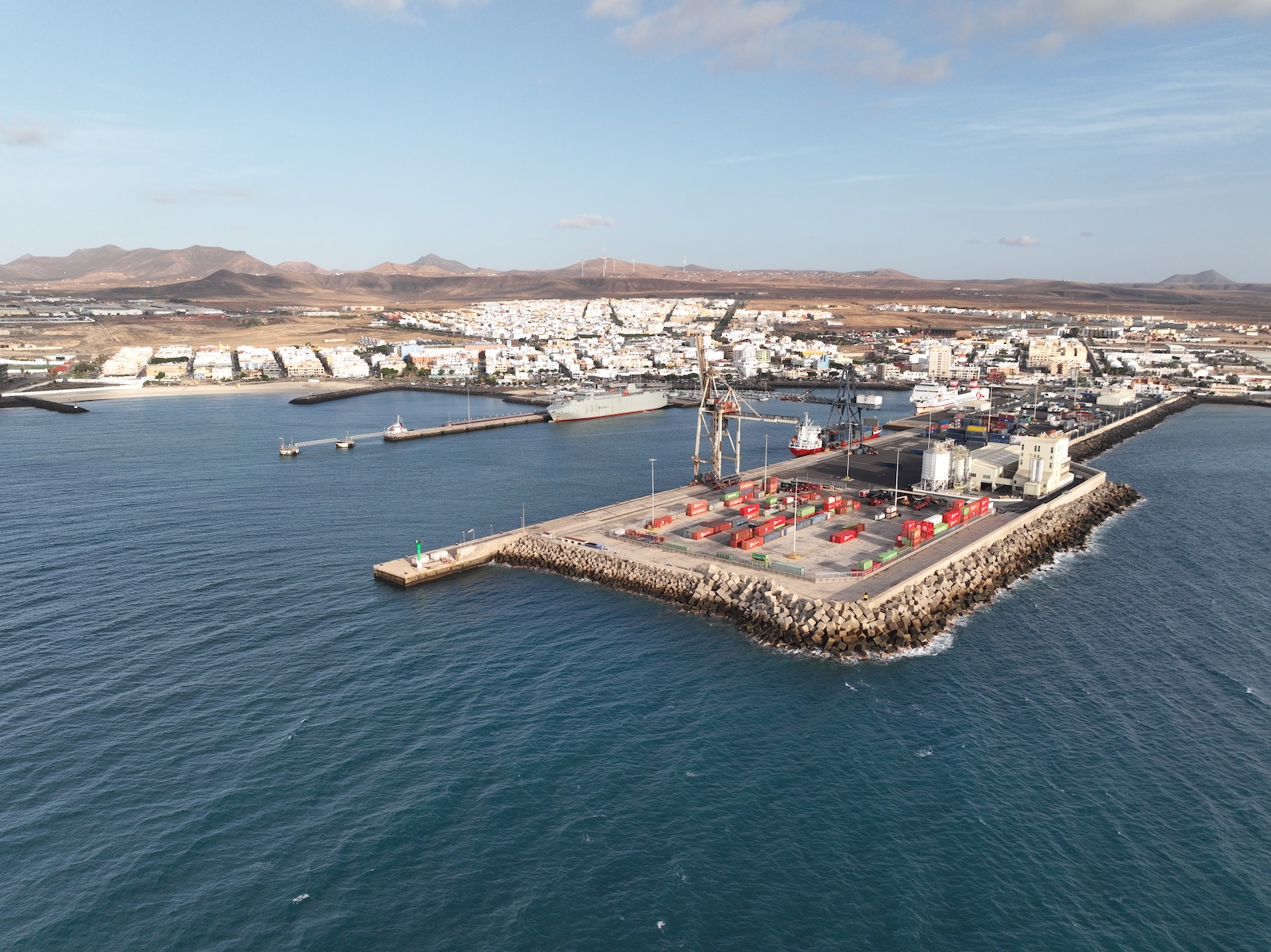 El Puerto De Puerto De Rosario Tendr Un Nuevo Dique Muelle Que Le